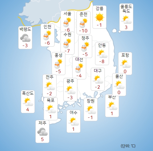 내일날씨, 수도권 새벽 눈...미세먼지 '나쁨' 서울 낮 기온 영하 2도 | bnt뉴스 내일날씨, 수도권 새벽 눈...미세먼지 '나쁨' 서울 낮 기온 영하 2도 | Bnt뉴스