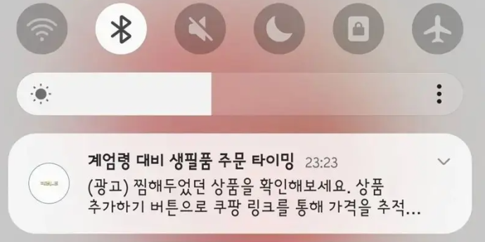 계엄 마케팅 “선 넘었다” vs “재난문자보다 낫다” 갑론을박