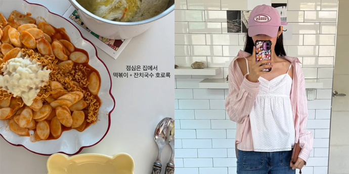 ‘임창정♥’ 서하얀, 주말 요리 삼매경... “앞치마도 사치”