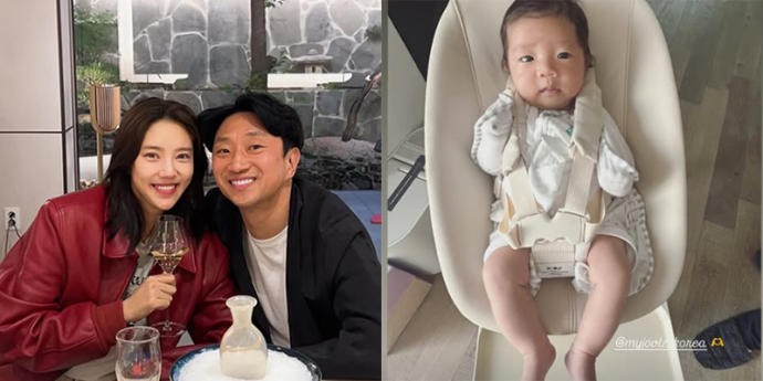 ‘이규혁♥’ 손담비, 딸 해이에 사과…“똥 손이어서 미안해”